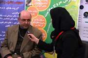 بازدید دکتر گتمیری از غرفه دانشگاه علوم پزشکی تهران در نمایشگاه هفته سلامت